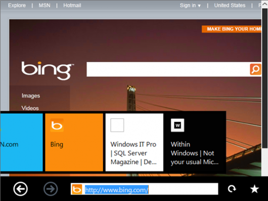 Windows 8 Bing Windows 8 Bing